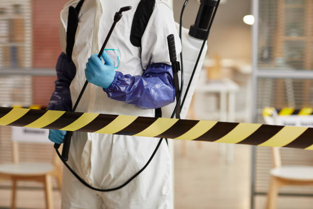 Professional Trauma Scene Cleanup technician working in Floral Park, NY